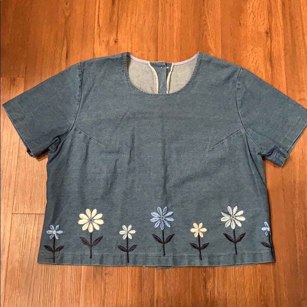 Vintage 90’s jean top size 16